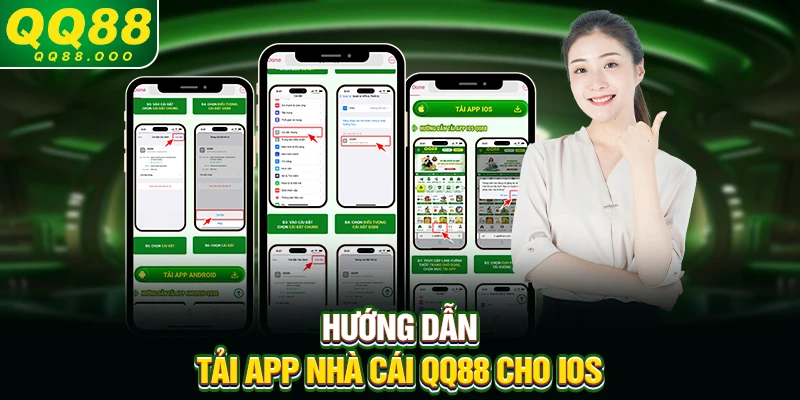 Hướng dẫn tải app nhà cái QQ88 cho IOS